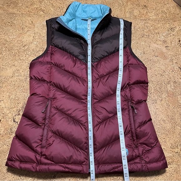 Mountain Hardwear Wm’s Ratio 650 Down 2 Tone Vest Sz S/M - Picture 8 of 16